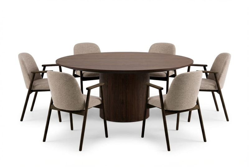 Matgrupp Bark Valnöt|Greige