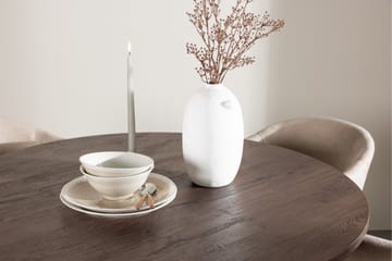 Matgruppe Bootcut 110 cm Rund med 4 Evelina stoler - Mocca/Beige - Møbler - Bord - Spisegruppe