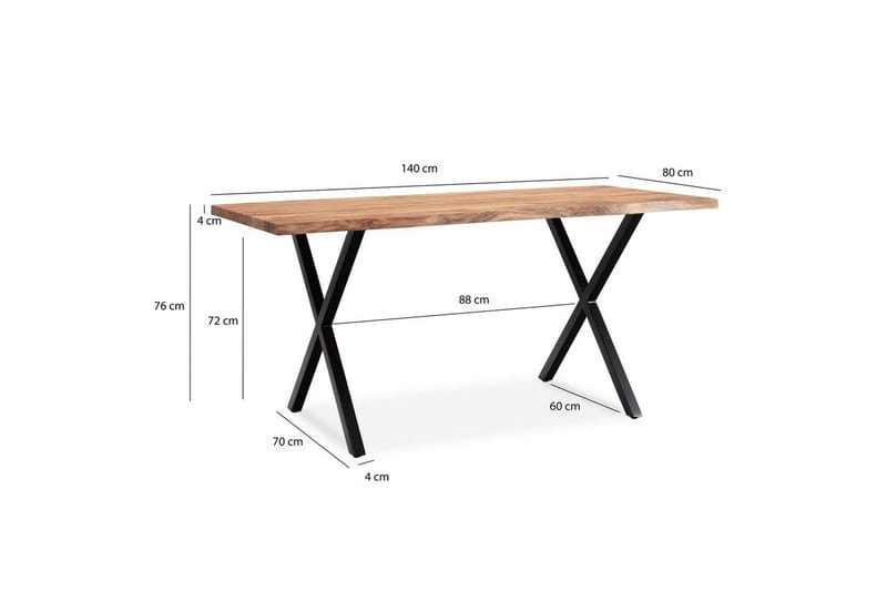 Matgrupper Wohnling 140x60 cm - Møbler - Bord - Spisebord & kjøkkenbord
