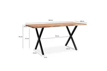 Matgrupper Wohnling 160x80 cm - Møbler - Bord - Spisebord & kjøkkenbord