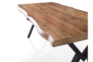 Matlerd Spisebord 180 cm Rektangulært - Valnøtt - Møbler - Bord - Spisebord & kjøkkenbord