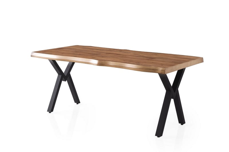 Matlerd Spisebord 180 cm Rektangulært - Valnøtt - Møbler - Bord - Spisebord & kjøkkenbord