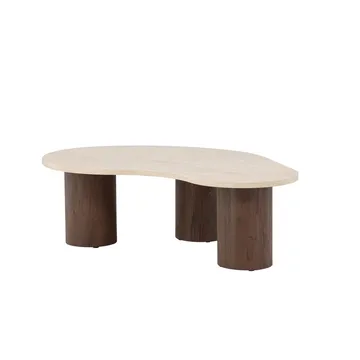 Megg Sofabord 130 cm - Beige - Møbler - Bord - Sofabord & salongbord