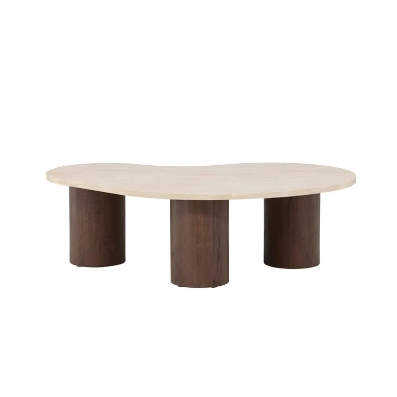 Megg Sofabord 130 cm - Beige - Møbler - Bord - Sofabord & salongbord