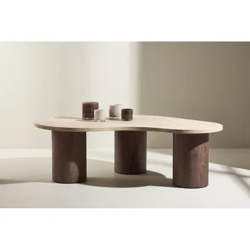 Megg Sofabord 130 cm - Beige - Møbler - Bord - Sofabord & salongbord