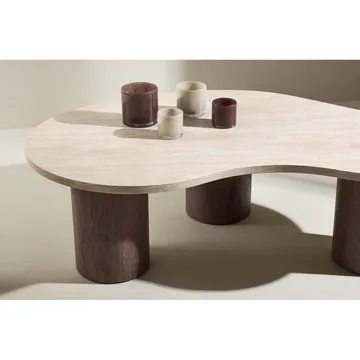 Megg Sofabord 130 cm - Beige - Møbler - Bord - Sofabord & salongbord