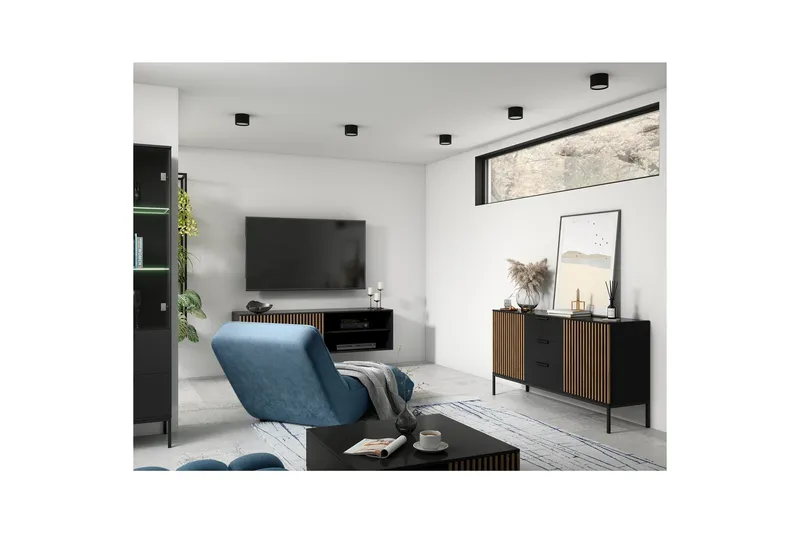 Meorati Sofabord 80 cm - Brun - Møbler - Bord - Sofabord & salongbord