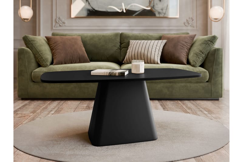 Meylor Sofabord 120 cm - Svart - Møbler - Bord - Sofabord & salongbord