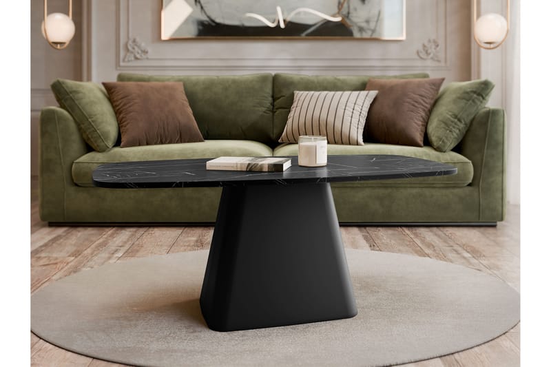 Meylor Sofabord 120 cm - Svart - Møbler - Bord - Sofabord & salongbord