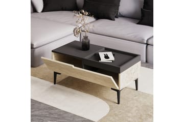 Mijara Sofabord 91,8 cm - Natur/Antrasitt - Møbler - Bord - Sofabord & salongbord