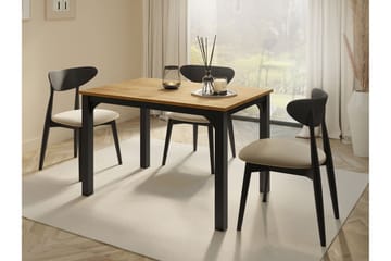 Millport Spisebord 158 cm - Svart/Brun - Møbler - Bord - Spisebord & kjøkkenbord