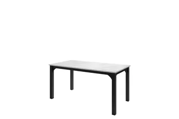 Millport Spisebord 198 cm - Svart Og Hvitt - Møbler - Bord - Spisebord & kjøkkenbord