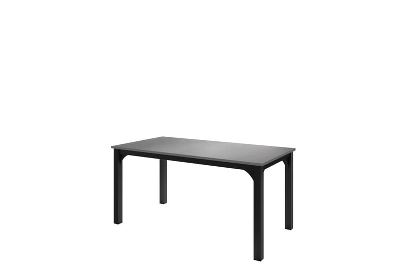 Millport Spisebord 198 cm, Svart/Grå