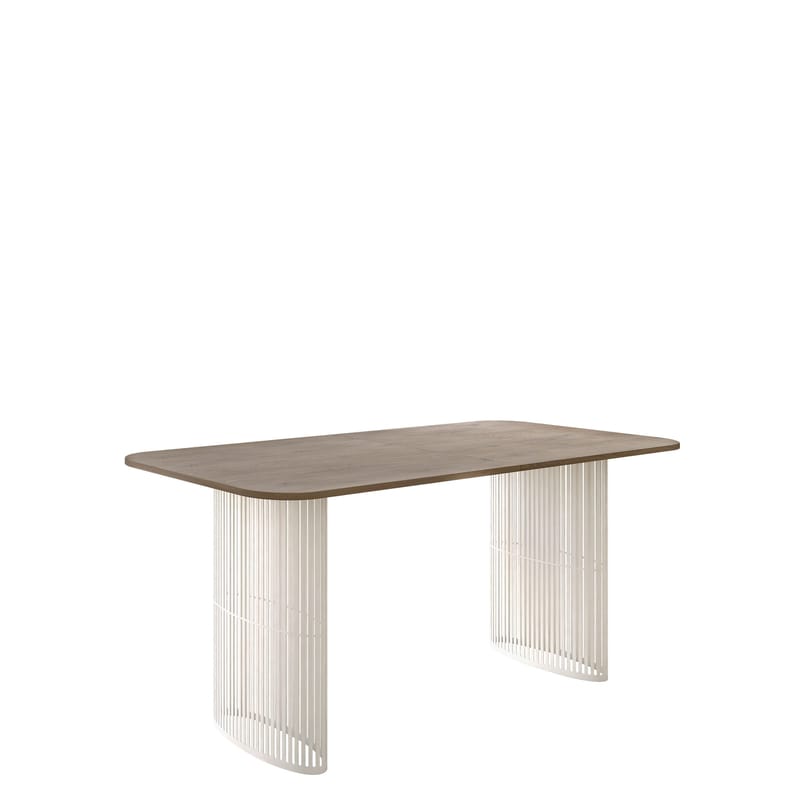 Mirion Spisebord uttrekkbart 160-236 cm, beige / lysebrun