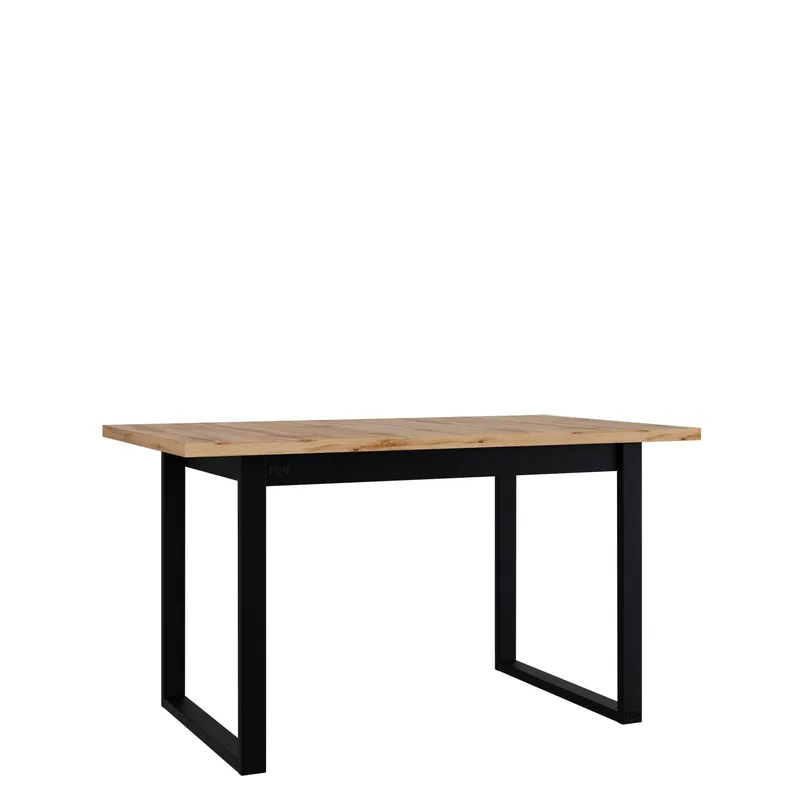 Mirlen Spisebord 140 cm Rektangulær, Svart/Brun