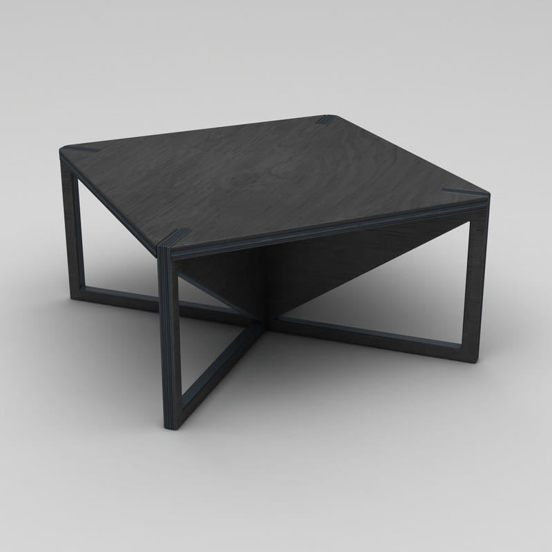 Mirona Sofabord 75 cm - Svart - Møbler - Bord - Sofabord & salongbord