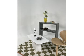 Miu Sofabord 100 cm - Hvit - Møbler - Bord - Sofabord & salongbord