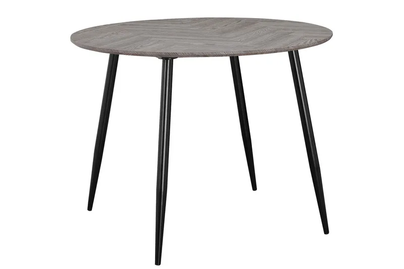 Monza Spisebord Rundt 100 cm, Hvit