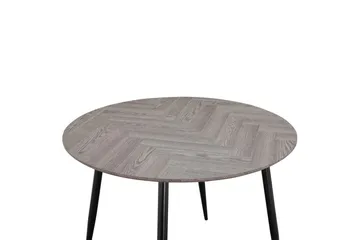 Monza Spisebord Rundt 100 cm - Hvit - Møbler - Bord - Spisebord & kjøkkenbord