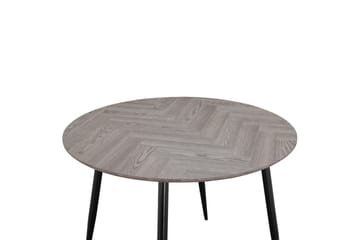 Monza Spisebord Rundt 100 cm - Hvit - Møbler - Bord - Spisebord & kjøkkenbord