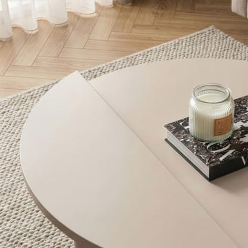 Mukund Rundt Sofabord i Lyst Tre - Beige - Møbler - Bord - Sofabord & salongbord