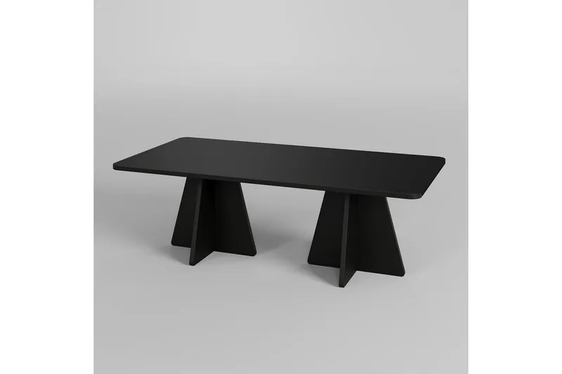 Munne Sofabord 120 cm, Svart