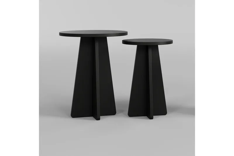 Munne Sofabord 40 cm - Svart - Møbler - Bord - Sofabord & salongbord