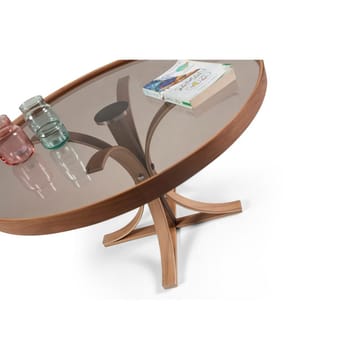 Namarta Sofabord 80 cm - Mørkebrun - Møbler - Bord - Sofabord & salongbord