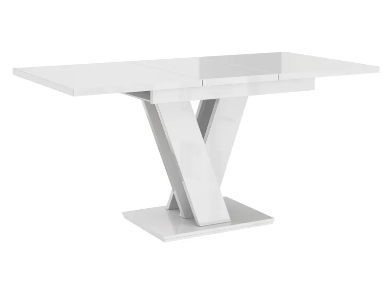 Nand Förlängningsbart Spisebord 120-160 cm Rektangulær - Svart - Møbler - Bord - Spisebord & kjøkkenbord