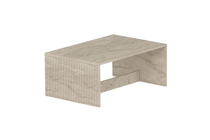 Naro Sofabord 90 cm - Beige - Møbler - Bord - Sofabord & salongbord