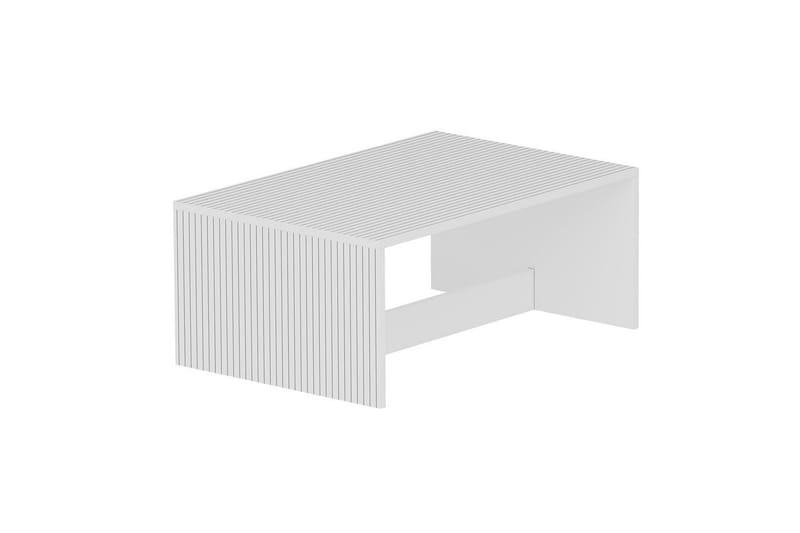 Naro Sofabord 90 cm, Hvit