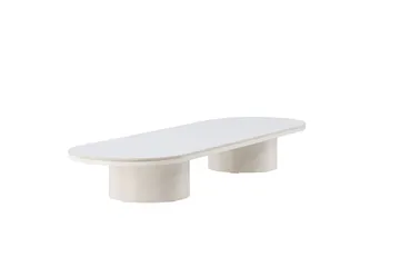 Narvik Sofabord 60 cm - Beige - Møbler - Bord - Sofabord & salongbord