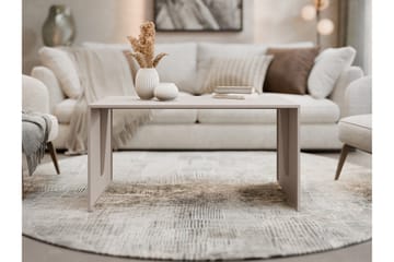 Nerima Sofabord 100 cm - Beige - Møbler - Bord - Sofabord & salongbord