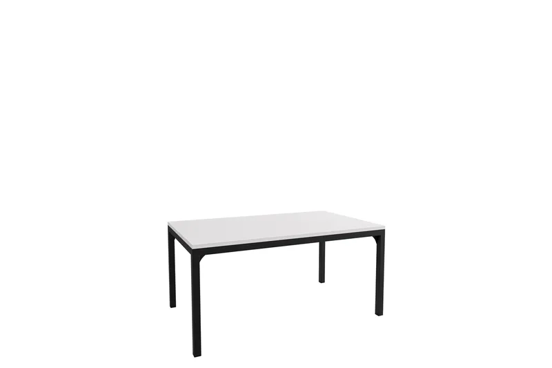 Nerima Sofabord 100 cm, Svart Og Hvitt