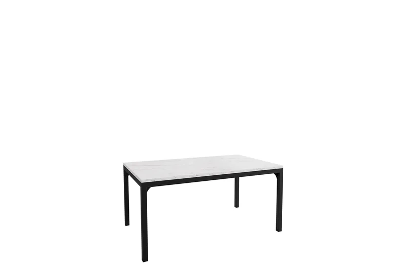 Nerima Sofabord 100 cm, Svart Og Hvitt