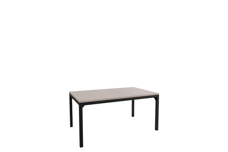 Nerima Sofabord 100 cm - Svart/Beige - Møbler - Bord - Sofabord & salongbord