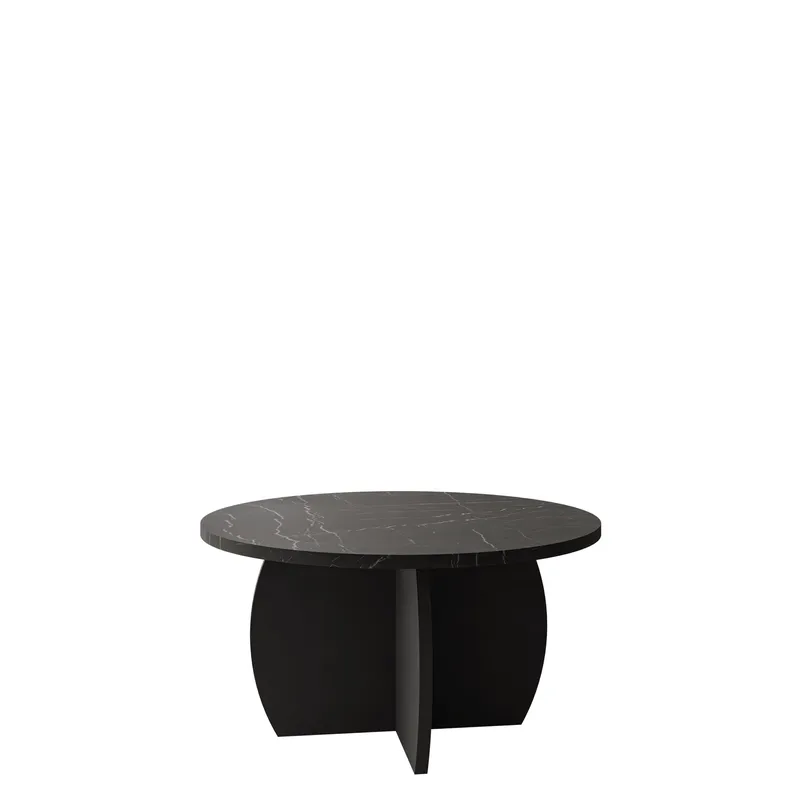 Neyloren Sofabord rundt 74 cm, svart
