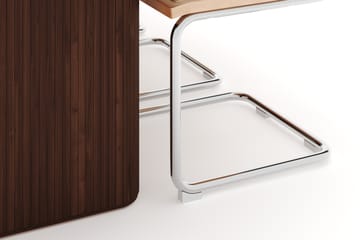 Noira Spisebord 220 cm Massivt Valnöt med 6 stk Build Matstkolar - Brun - Møbler - Bord - Spisegruppe