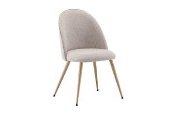 Noira Spisegruppe 160-220 cm uttrekkbar med 6 Nibe Plus Spisestoler - Eik - Møbler - Bord - Spisegruppe