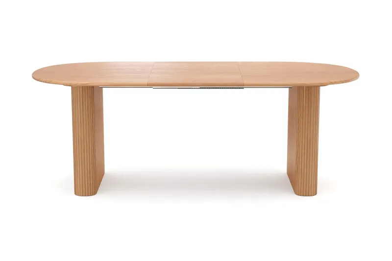 Noira spisegruppe uttrekkbar 160-220 cm eik med 6 Molly spisestoler - Eik - Møbler - Bord - Spisegruppe