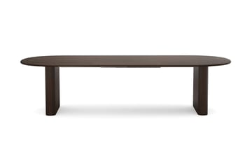 Noira spisegruppe uttrekkbar 220–320 cm røkt eik med 6 Katy spisestoler - Røkt eik - Møbler - Bord - Spisegruppe