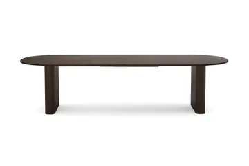 Noira spisegruppe uttrekkbar 220–320 cm røkt eik med 6 Reciclar spisestoler - Røkt eik - Møbler - Bord - Spisegruppe