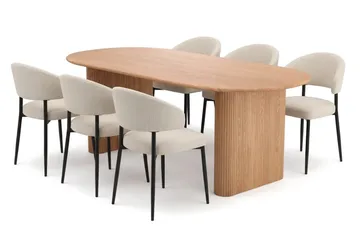 160-220 cm - Eik