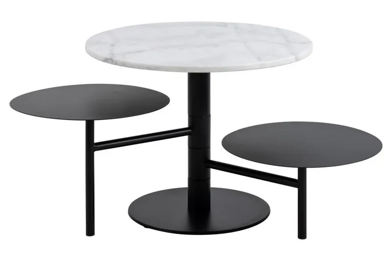 Northmere Sofabord 60 cm - Hvit - Møbler - Bord - Sofabord & salongbord