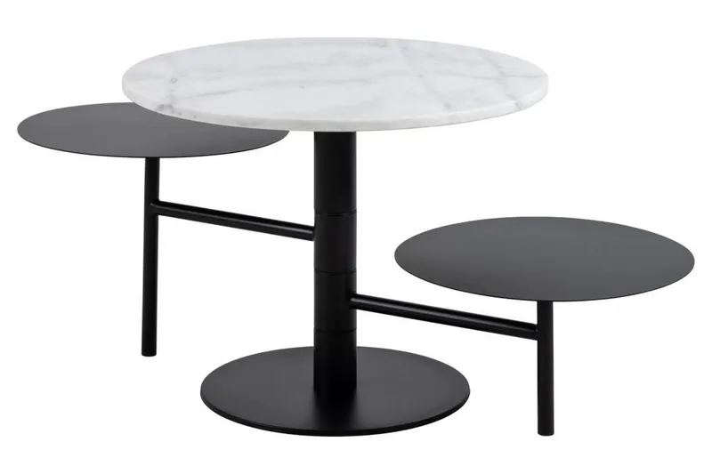 Northmere Sofabord 60 cm - Hvit - Møbler - Bord - Sofabord & salongbord