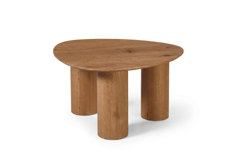 Nova Sofabord Triangelformet 85 cm - Eik - Møbler - Bord - Sofabord & salongbord