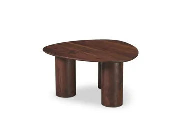 Nova Sofabord Triangelformet 85 cm - Valnøtt - Møbler - Bord - Sofabord & salongbord