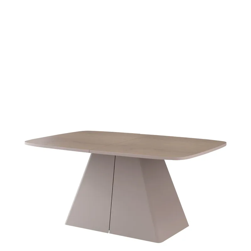 Novaj Spisebord uttrekkbart 180-256 cm - beige, lysebrun - Møbler - Bord - Spisebord & kjøkkenbord