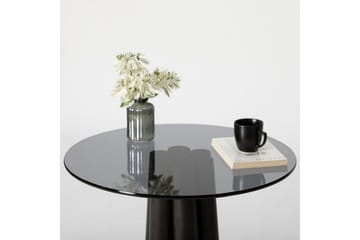 Novera Sofabord 50 cm - Kullgrå/Svart - Møbler - Bord - Sofabord & salongbord