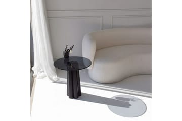 Novera Sofabord 50 cm - Kullgrå/Svart - Møbler - Bord - Sofabord & salongbord